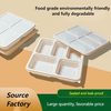Fully biodegradable and compostable PLA cake plates