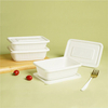 Fully biodegradable and compostable PLA cake plates