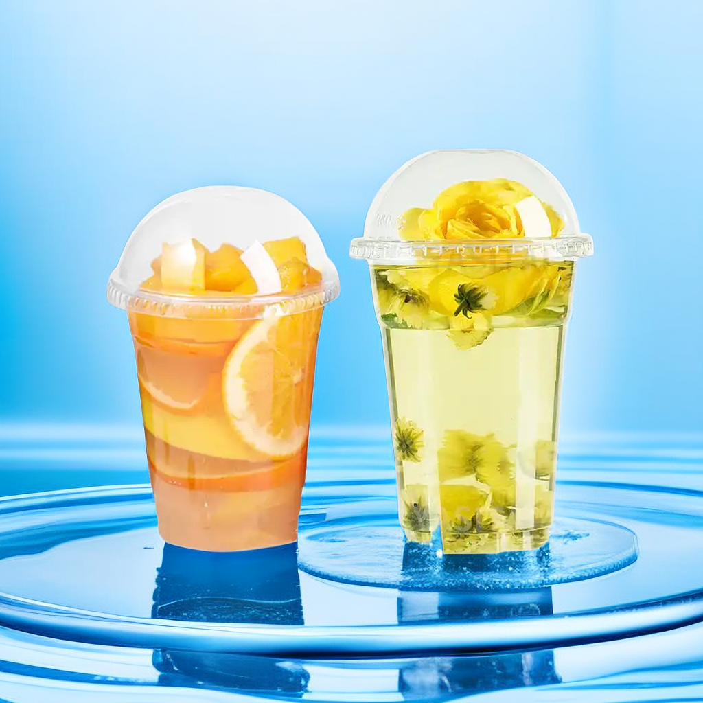 cold beverage cups with lids