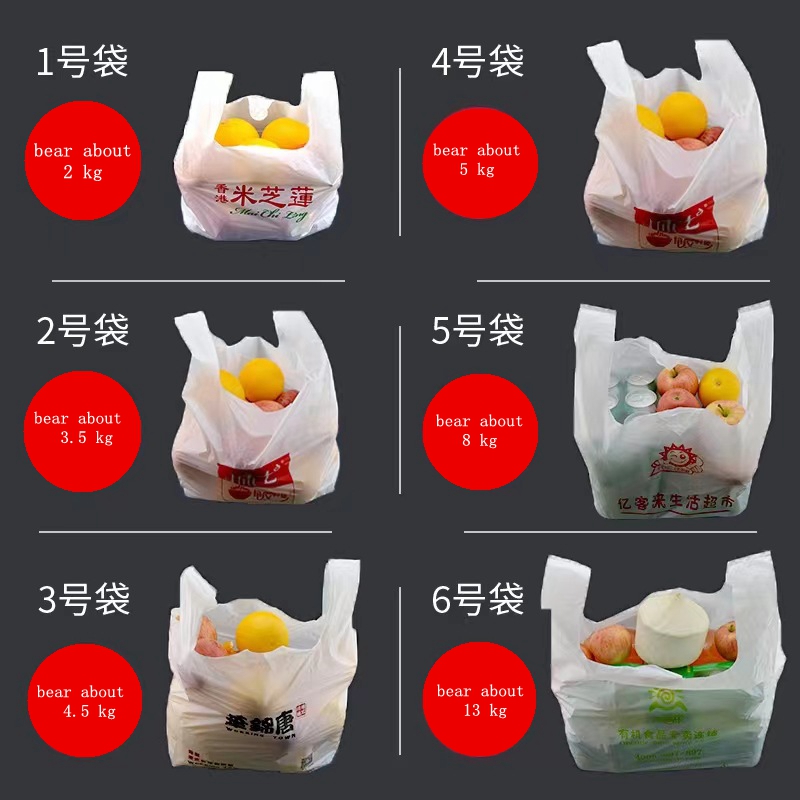 White roll bag