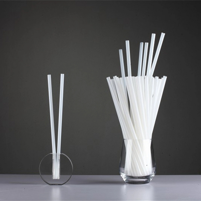 Biodegradable polylactic acid circulation beverage straws 