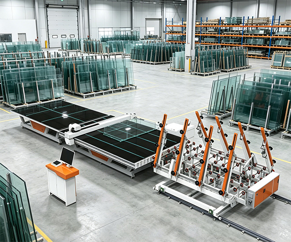 3~19mm glass cutting production line