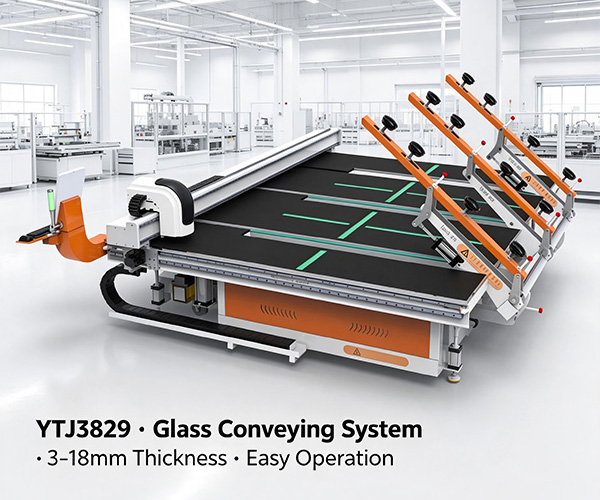 Auto loading & profiling glass cutter YTJ3829