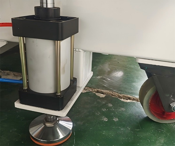 Glass line with laser marking system