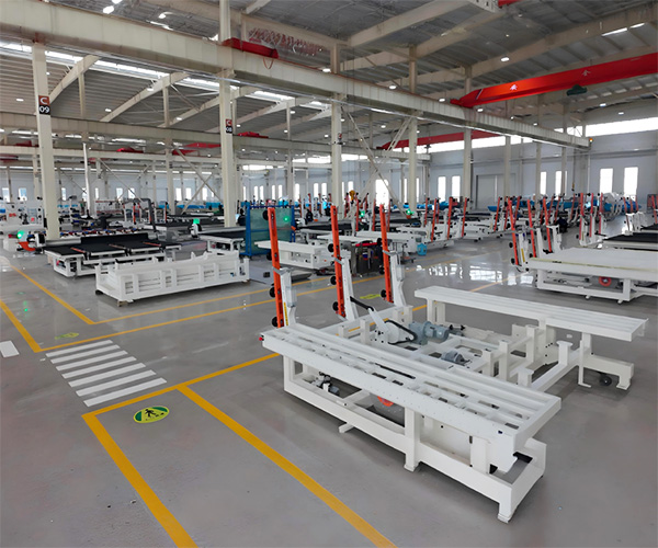 Decoration glass cutting line
