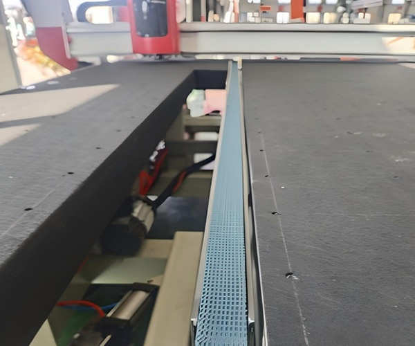 Laser marking glass processing line