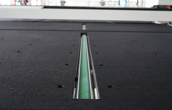 CNC glass working line