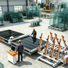 LSX4228 All-in-One CNC Glass Cutting Production Line