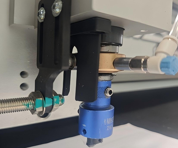 Production line for marked Low-E glass