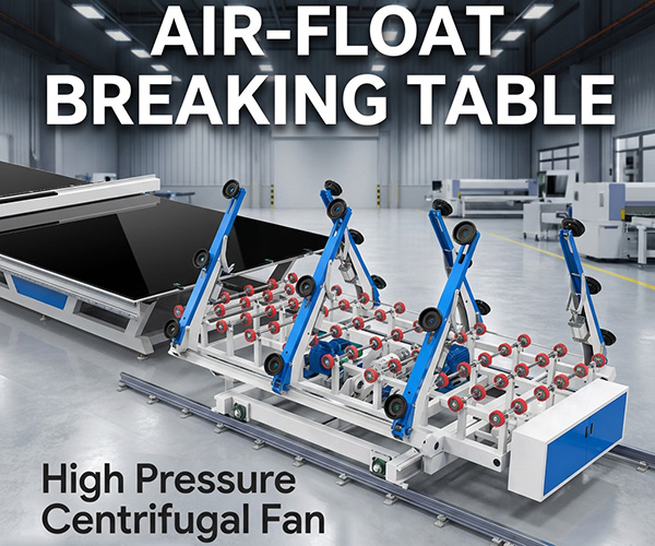 Production line for architectural glass
