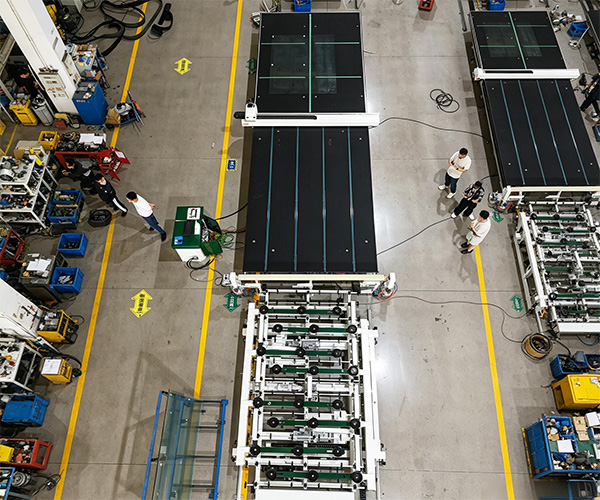 Industrial 6.5KW glass assembly line